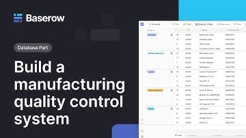 How to Build a Manufacturing Quality Control Database | Track Defects & Improve Production