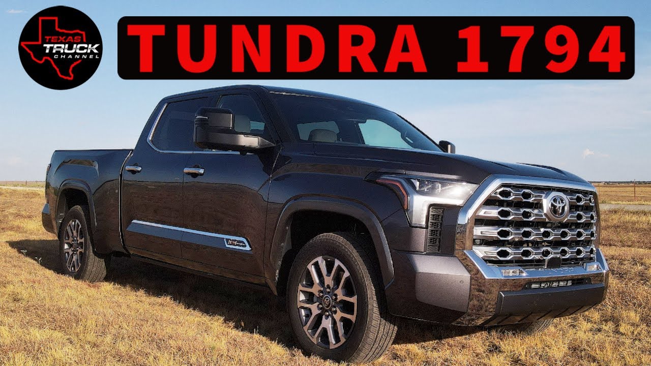 2022 Toyota Tundra 1794 Edition // Features Overview - YouTube