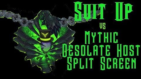Mythic Desolate Host Kill Split Screen