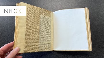 Ask A Conservator Day 2024: How to Interleave a Bound Volume