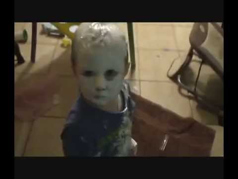Boy gets creamed