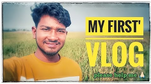 My First Vlog? 🥰 || On YouTube my first Vlog 2025