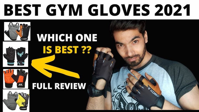 Kobo WTG-02 Gym Gloves with Wrist Support - KOBO SPORTS