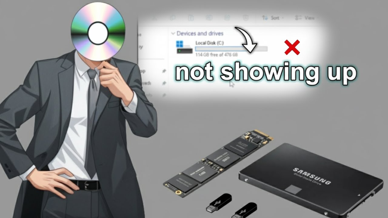 How To Find Your New Drive Explained By a CD - YouTube