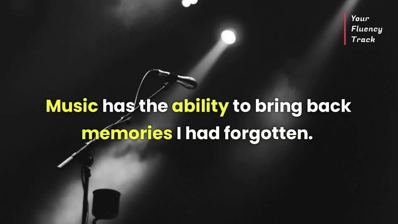 Music #1 - Improve your vocabulary