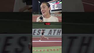 Sadie Engelhardt breaks down her 4:31 Mile National record!