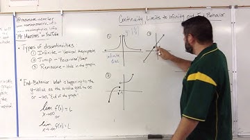 Continuity, Limits to Infinity and End Behavior