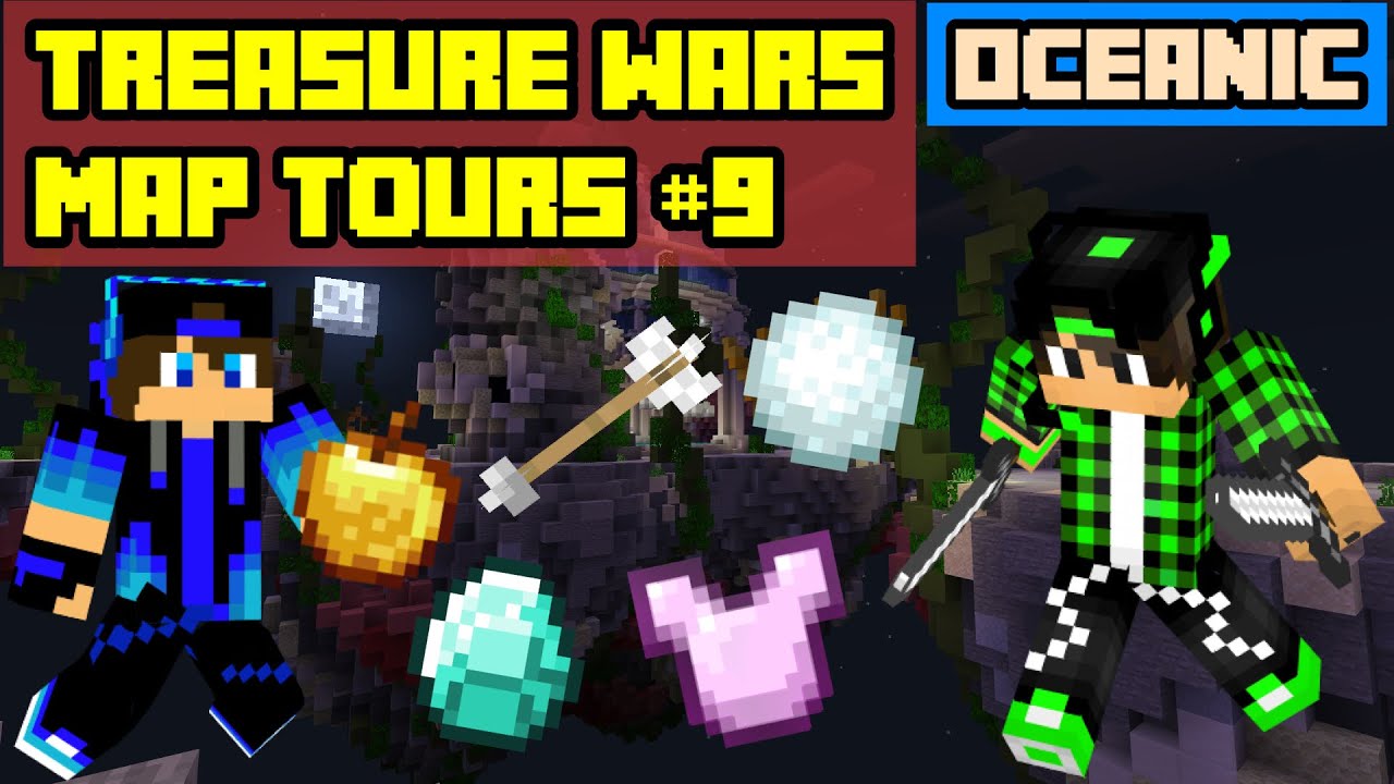 Minecraft Treasure Wars (Map Tours #9): Oceanic