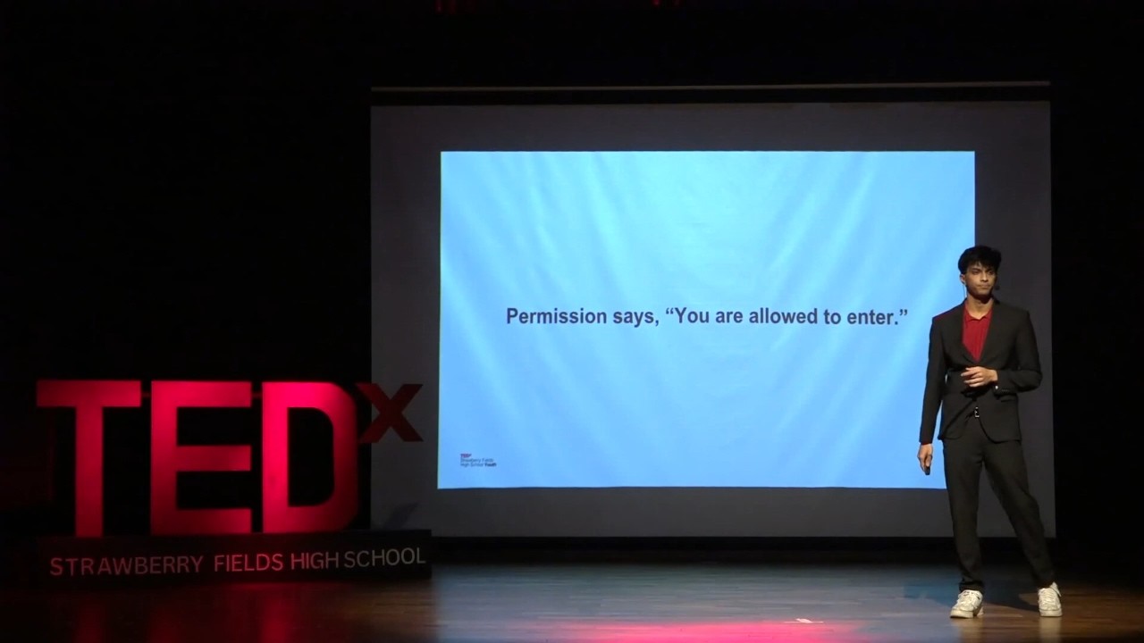 Belonging begins with an invitation | Asav Kumar | TEDxStrawberry Fields High School