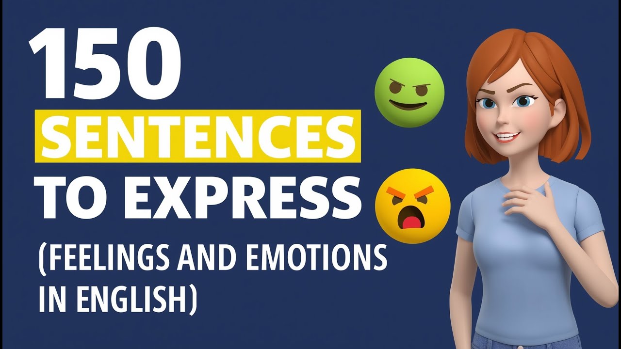Sentences to Express Feelings and Emotions in English | Repeat Twice | Speak Naturally