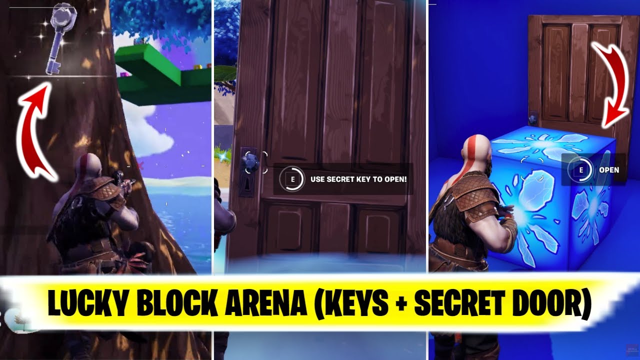 Lucky Blocks - Free For All  PWR [ pwr ] – Fortnite Creative Map Code