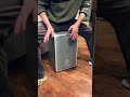 Cajon Side Rhythm Pattern① #cajon #percussion #rhythm #cajonsolo #cajonlesson #cajonbeats #カホン