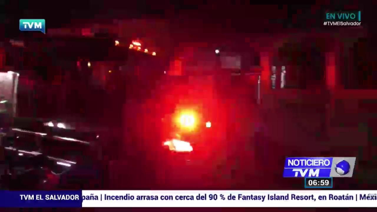 EN VIVO NOTICIERO TVM EL SALVADOR