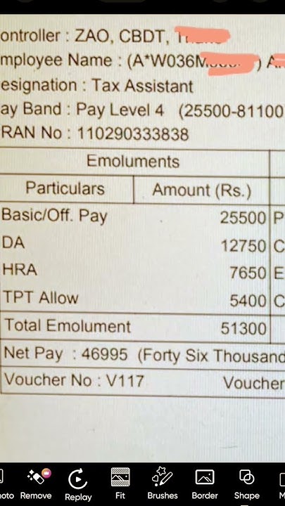 SSC CGL 2024 INCOME TAX ASSISTANT SALARY SLIP IISsc Cgl 2024 ssccgl ssc-cgl-2024-income-tax-assistant-salary-slip-iissc-cgl-2024-ssccgl