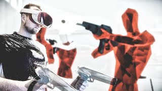 SuperHot VR // Endless Christmas Level Gameplay [ Meta Quest 2 ] 4K