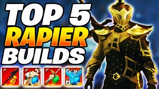 TOP 5 BEST RAPIER BUILDS IN SEASON 10! New World Rapier Build