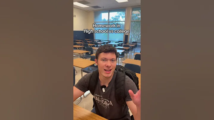 Homework in high school vs college