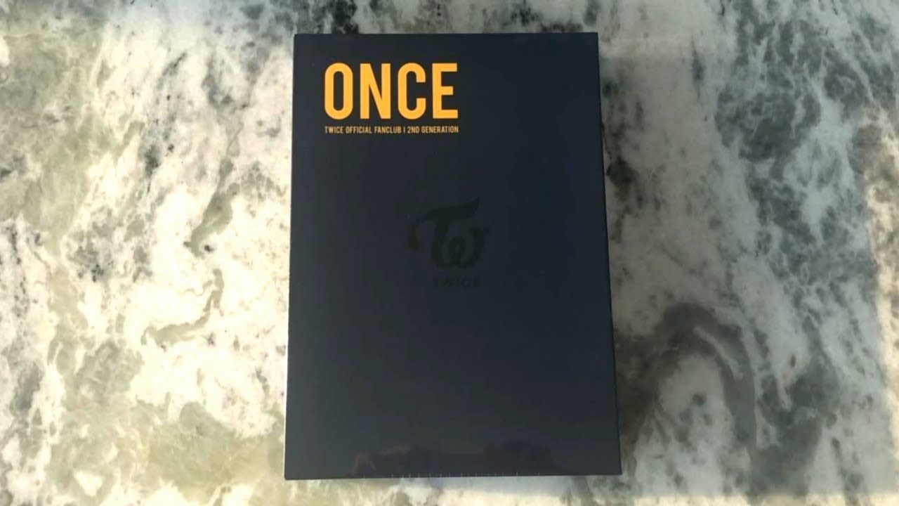 트와이스 (TWICE) ONCE Official Fanclub 2nd Generation Goods