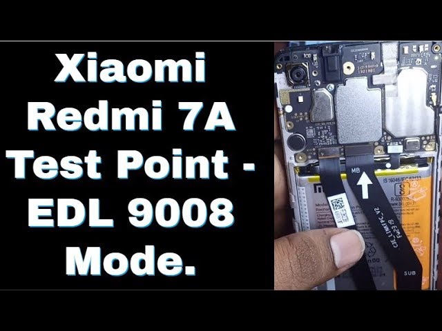 Redmi 7a Testpoint