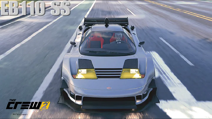 The Crew 2 | Bugatti EB110 SS Fully Upgrade & Race "Slow But Beautiful!" [Pro Settings]