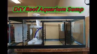 DIY  Building The Sump (For An Aquarium)