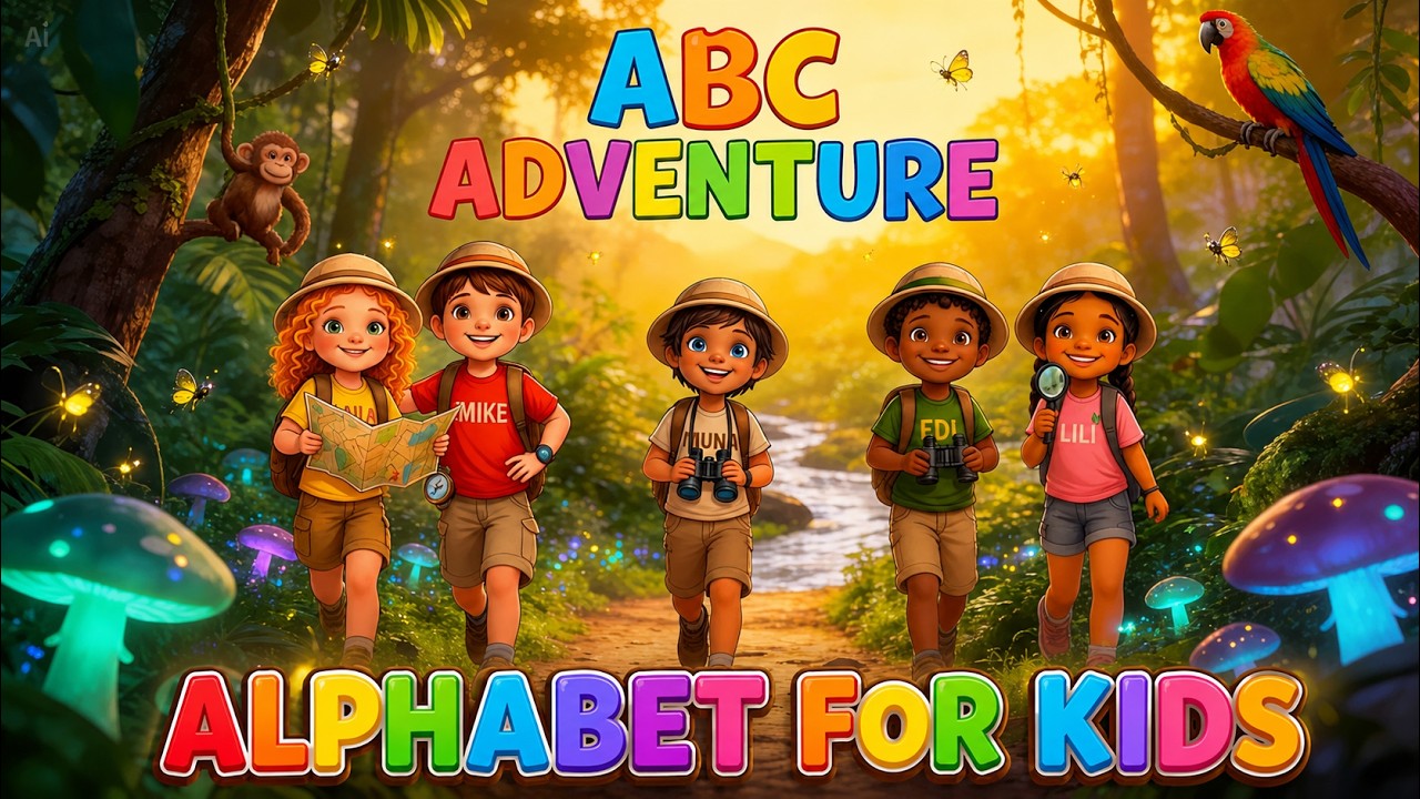Learn Alphabet for Kids | Song for Kids | A to Z | Fun Adventure with ...