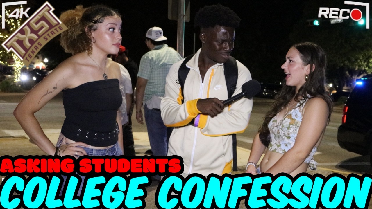 WHAT'S YOUR CRAZIEST COLLEGE CONFESSION? | Public Interview - YouTube
