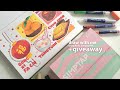 ⭑. ๋࣭ draw with me + GIVEAWAY!! 🏮using Arrtx Simptap acrylic markers ๋࣭ ⭑