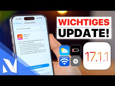 iOS 17.1.1 ist da! - WICHTIGES Update für alle iPhones! | Nils-Hendrik Welk