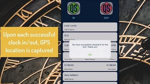QSClock | How Employees Clock In and Out of Shifts in QSP