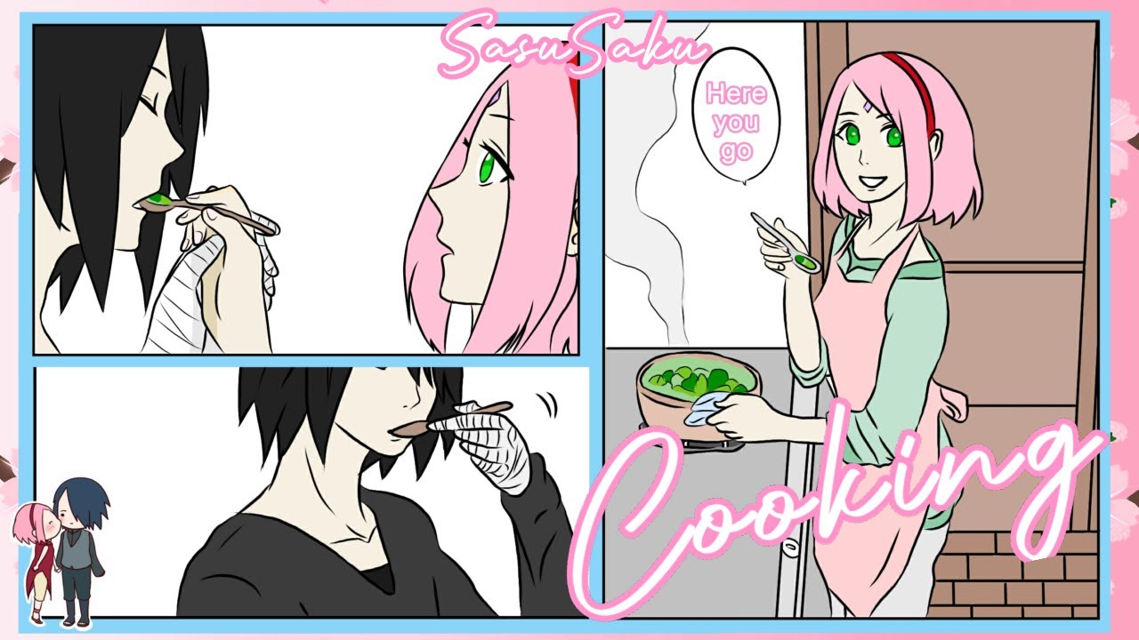 COOKING || Sasuke and Sakura Doujinshi [SasuSaku] ENGLISH