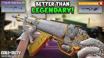 Type 63 – Deadly Botany is an Epic, but it feels better than the Legendary one. Agreed or not?