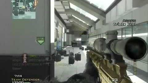 TRIPLE HEADSHOT TERMINAL MW3!