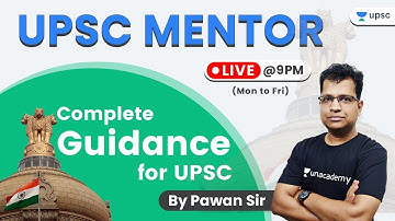 UPSC MENTOR | Complete Guidance for UPSC by Pawan Sir