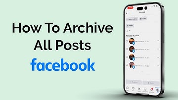 How To Archive All Posts On Facebook?