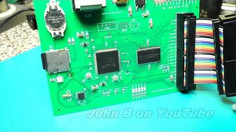 8 Bit Serial SD Card vs 16 Bit ISSI SRAM on an 800x480 SSD1963