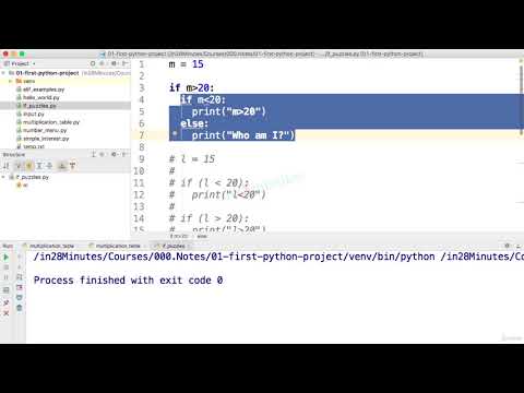 (Learn Programming With Python) 52-Step 12-if, else and elif-Puzzles
