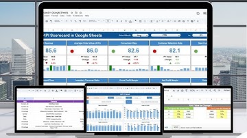 Sales KPI Scorecard in Google Sheets