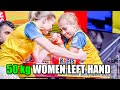 50 kg WOMEN LEFT HAND - WORLD ARMWRESTLING CHAMPIONSHIP 2021