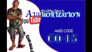 Medical Coding & Medical Billing - Missing/Invalid Authorization