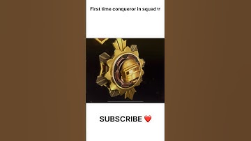 1st Time conqueror in squad 💀🔥 #youtubeshorts #jonathan #conqueror #trending #support #carryminati