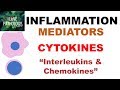 INFLAMMATION Part 6: Chemical Mediators:  CYTOKINES: Interleukins & Chemokines