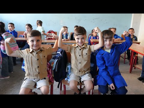 اول يوم في المدرسة عبودة ومهدي 