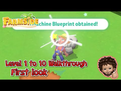 Farmside - Level 1 to 10 Walkthrough | First Look