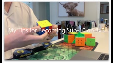 How I Became Sub-10 on 3x3