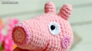 Амигуруми: схема Свинки Пеппы. Игрушки вязаные крючком. Free crochet patterns. Амигуруми: схема Свинки Пеппы. Игрушки вязаные крючком. Free crochet patterns.