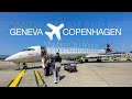 Geneva to Copenhagen | SAS Go Light | Mitsubishi CRJ-900LR