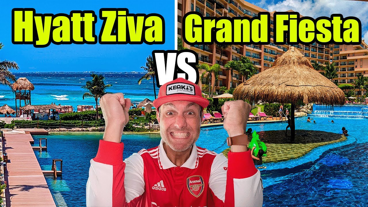 Сравнение курортов Канкуна: Hyatt Ziva Cancun и Grand Fiesta Americana Coral Beach