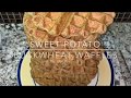 Sweet Potato Buckwheat Waffles