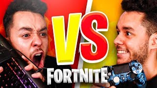 FORTNITE: MANDO Vs TECLADO Y RATÓN - TheGrefg